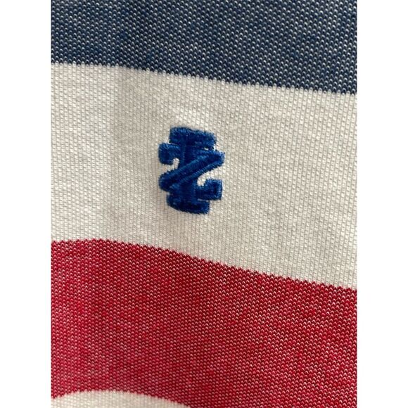 Izod Men's 2XL Striped Polo Shirt Multicolor Short Sleeve Casual - Picture 2 of 6